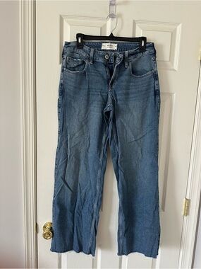 Hollister Light Blue Low-Rise Baggy Jeans